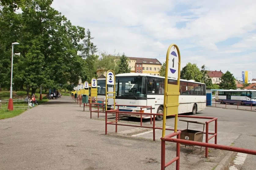 Autobusové nádraží ve Dvoře Králové