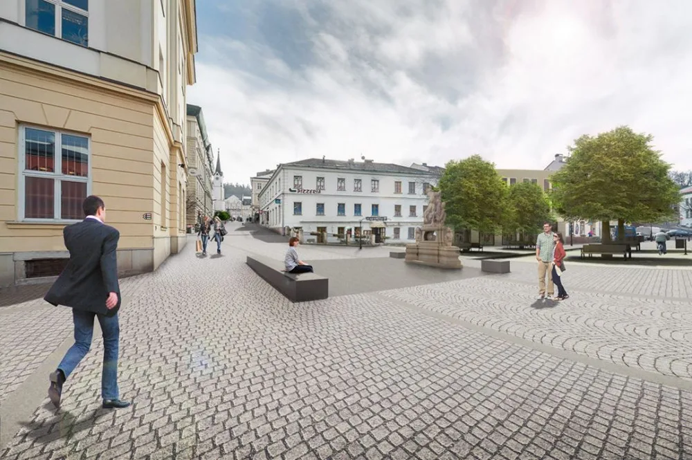V Trutnově odstartovala rekonstrukce pěší zóny v Horské ulici. Stát bude 44 milionů korun