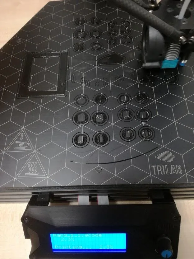 3D tiskárna, na které se budou díly tisknout