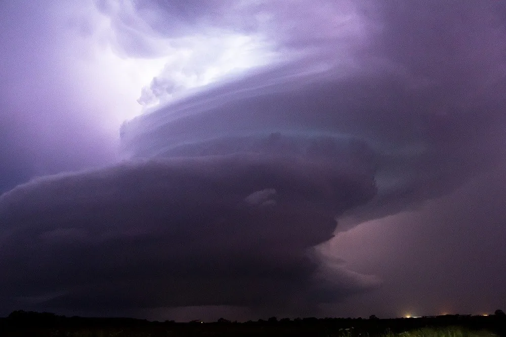 ilustrační foto - supercela