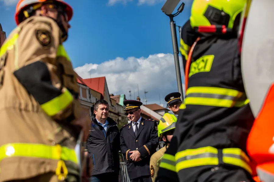 Na soutěž zavítal i ministr vnitra Jan Hamáček