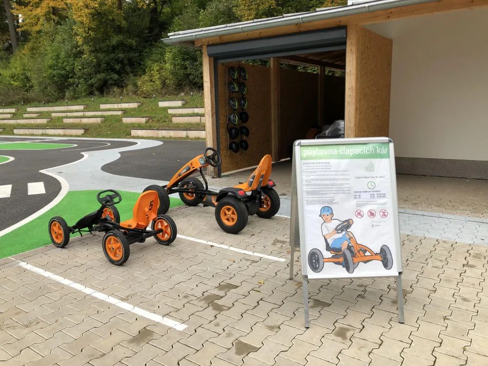 Trutnov má nové dopravní hřiště. Využít ho může i veřejnost