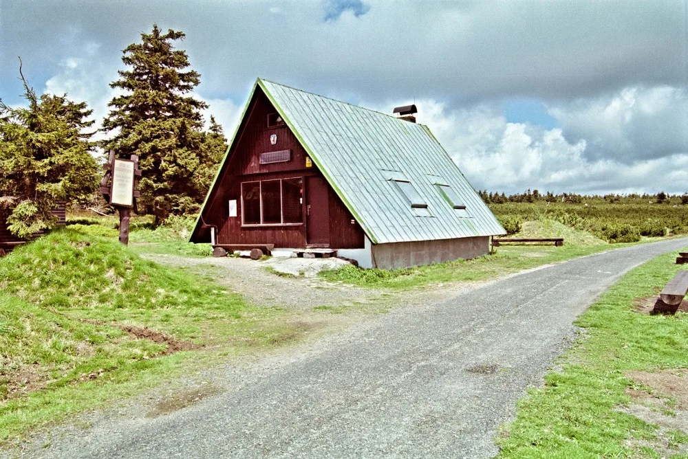 Původní srub pod Velkou Deštnou
