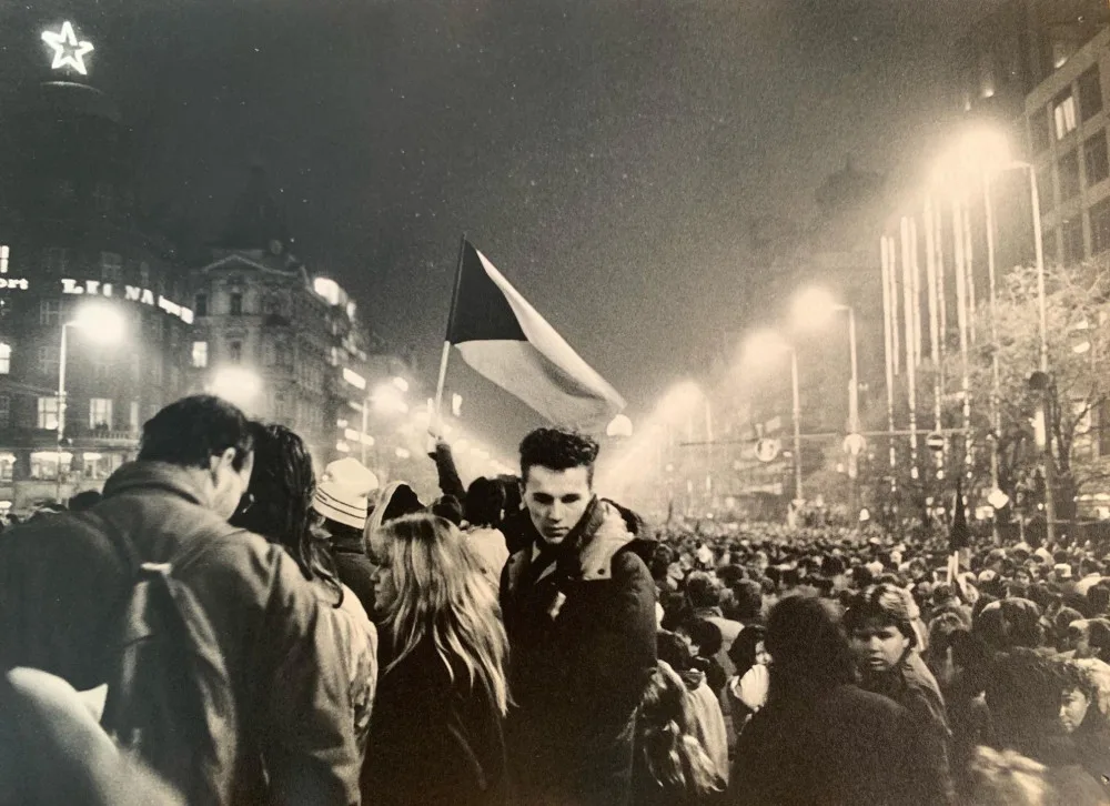 Nikdo nevěděl, jak to bude dál, říká Richard Beneš, autor fotek z listopadu 1989