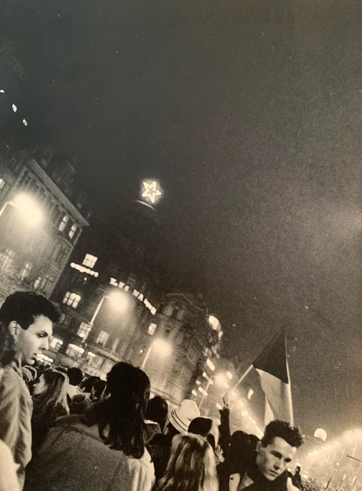 Nikdo nevěděl, jak to bude dál, říká Richard Beneš, autor fotek z listopadu 1989