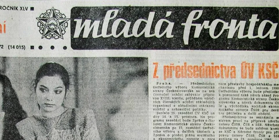 Psalo se v listopadu 1989.