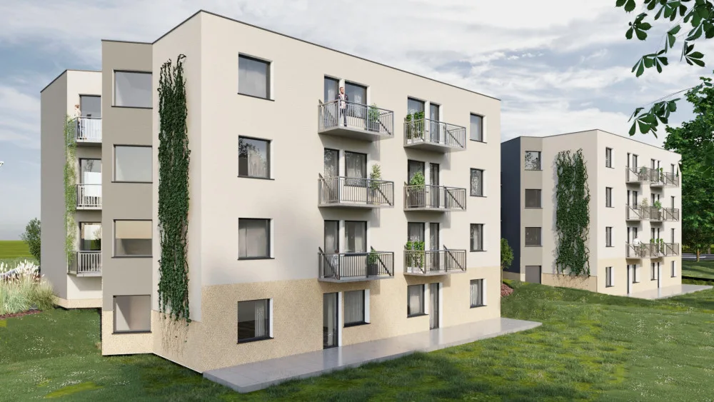 Vedle nemocnice v Náchodě vyrostou další čtyři moderní bytovky. Město našlo nové investory