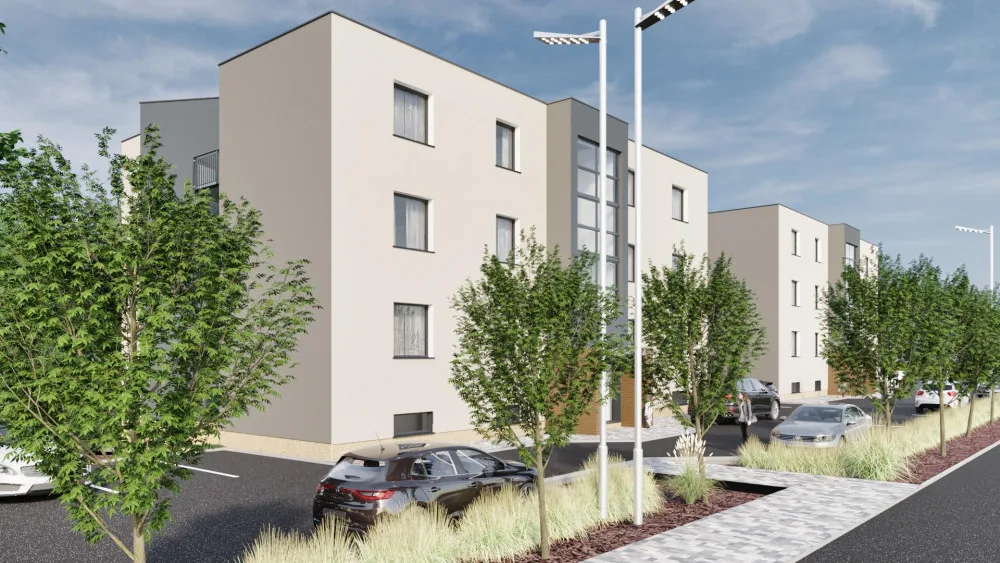 Vedle nemocnice v Náchodě vyrostou další čtyři moderní bytovky. Město našlo nové investory