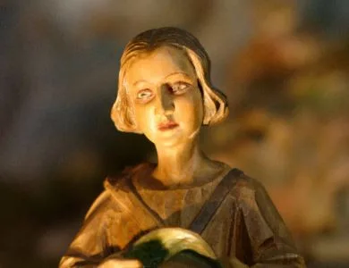 Z kostela vloni zmizely figurky z betlému, podařilo se je vypátrat teď před Vánocemi