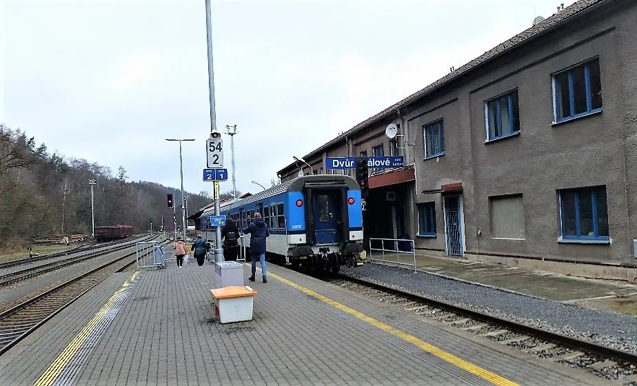 Vlakové vozy Českých drah přezdívané rakve. Na trať R14 vyjely v sobotu 12.12. 2020 naposledy