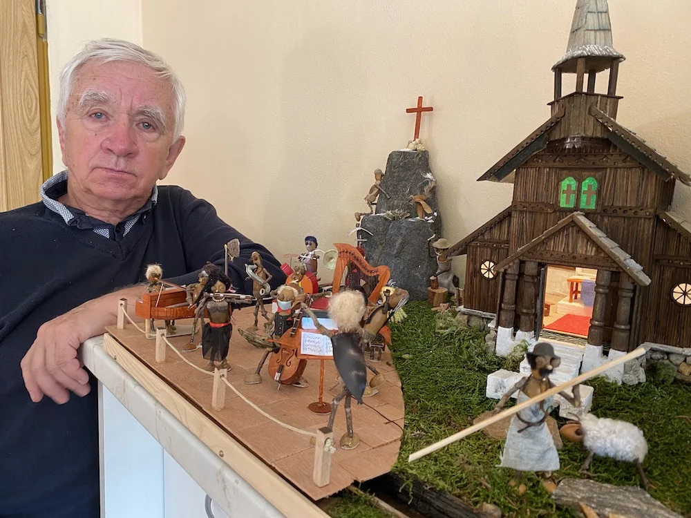 Unikátní lipenský betlém je poctou zdejším jedinečným památkám a nádherné krajině a přírodě