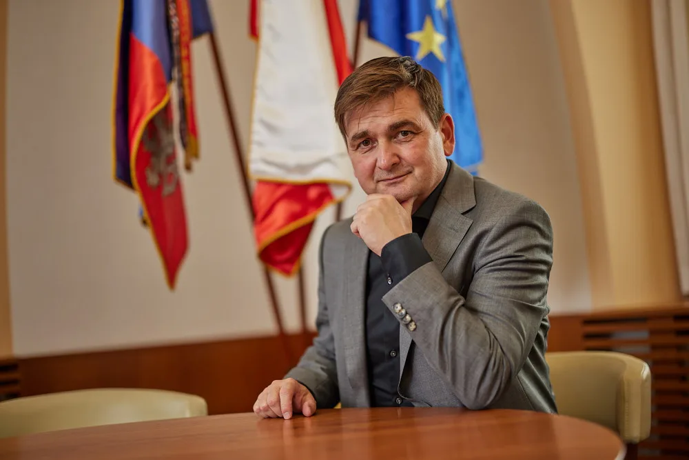 hejtman Královéhradeckého kraje Marin Červíček (ODS)