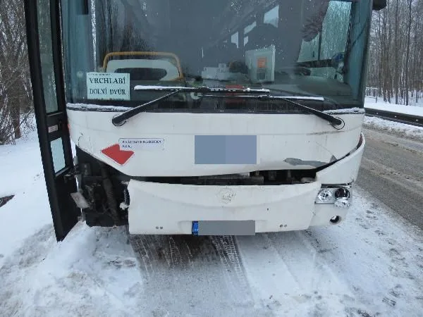 Na Trutnovsku do silnice vběhli koně. Způsobili nehodu dvou autobusů a dvou osobáků