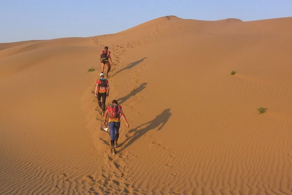 Na závodech Adventure Race v poušti Gobi