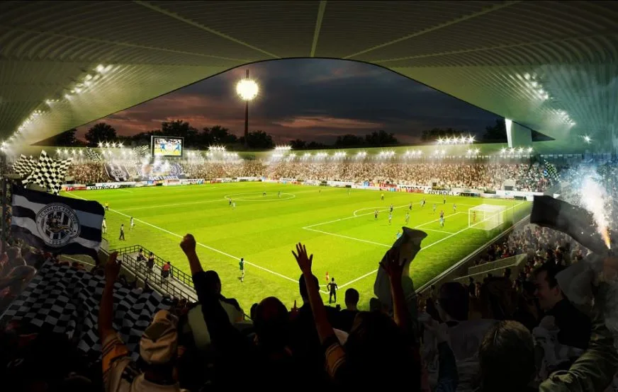 Radnice může podepsat smlouvu na nový fotbalový stadion. ÚOHS zastavil správní řízení v tendru