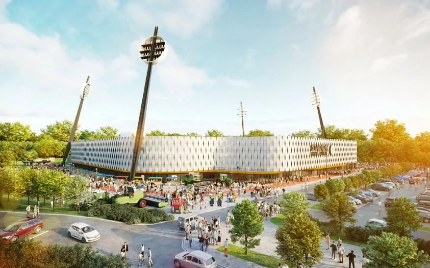 Radnice může podepsat smlouvu na nový fotbalový stadion. ÚOHS zastavil správní řízení v tendru
