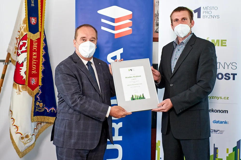 Hradec Králové obhájil titul Město pro byznys. Na druhém místě je Nová Paka
