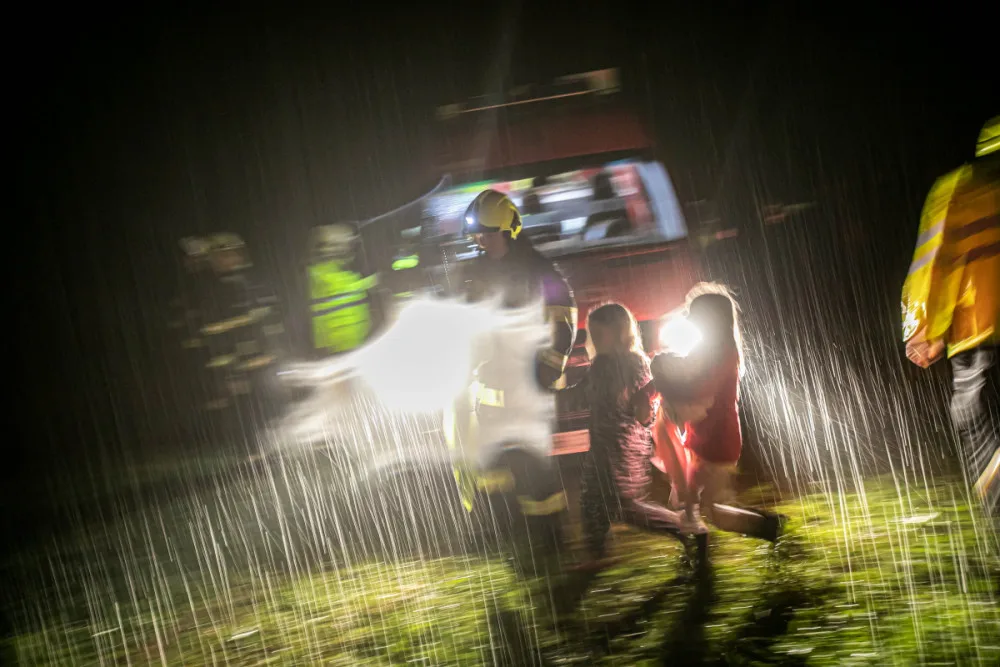 Bouřka udeřila hlavně na Rychnovsku, hasiči evakuovali dětské tábory