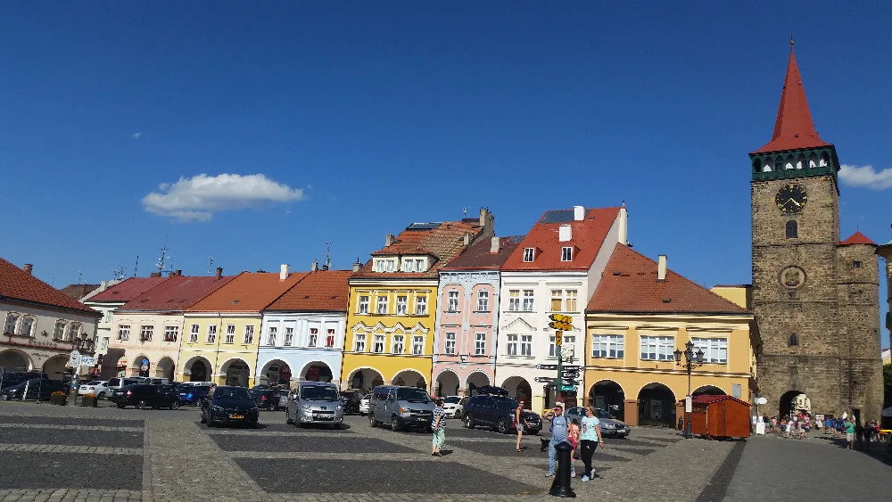 Valdštejnovo náměstí v Jičíně