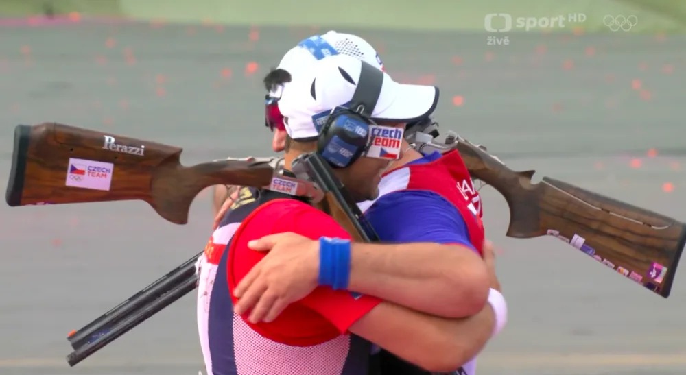 Čeští střelci v trapu slaví double, Lipták má zlato, Kostelecký stříbro