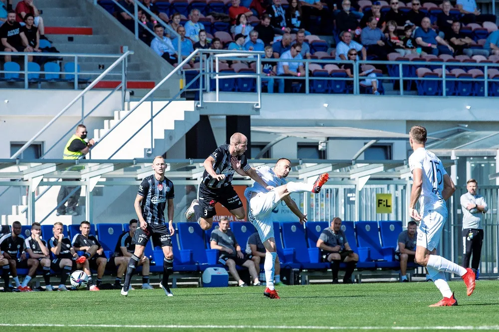 Utkání mezi FC Hradec Králové a SK Dynamo České Budějovice