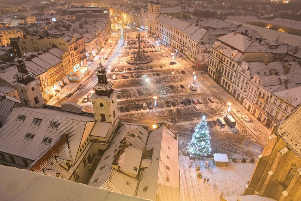 Takhle vypadala první adventní neděle v Hradci Králové