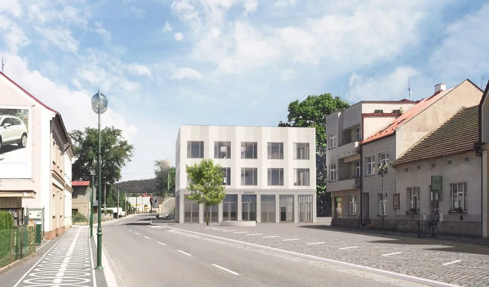 Město Lázně Bělohrad chce náměstí otevřít už v únoru. Nový úřad začne fungovat v létě