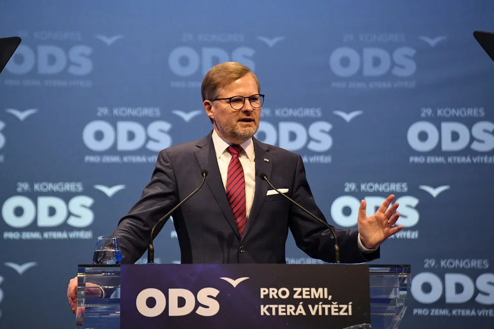 premiér Petr Fiala (ODS)