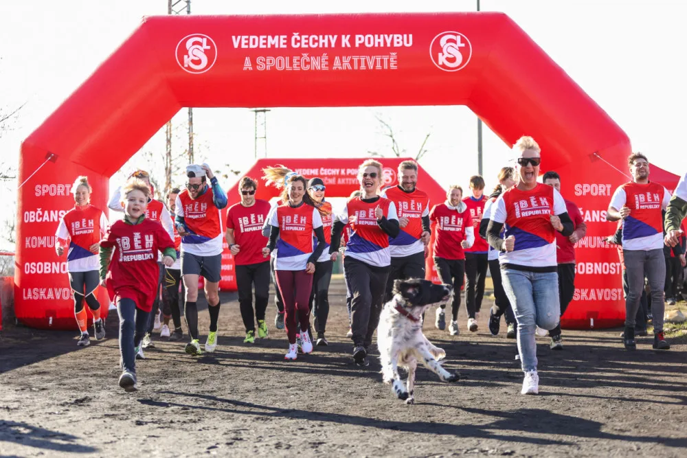 Sokolové a Česko běží pro Ukrajinu. Přidaly se herci, zpěváci, běžci i olympionici