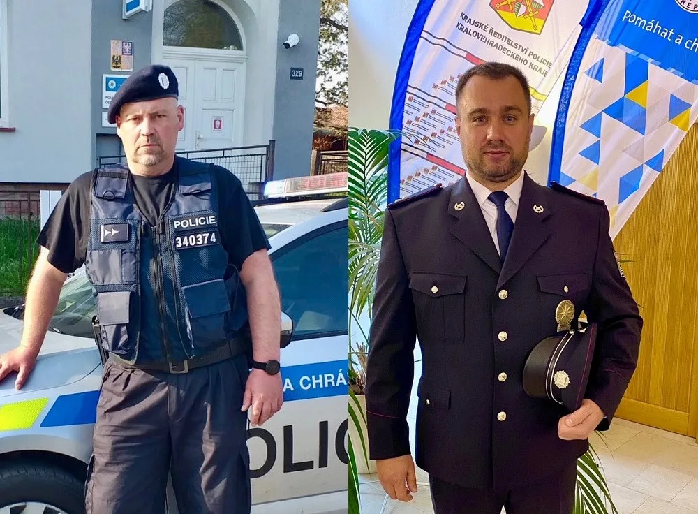 Policisté z obvodního oddělení Sobotka