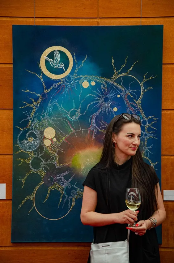 Anny Veverka u obrazu Časové kontinuum