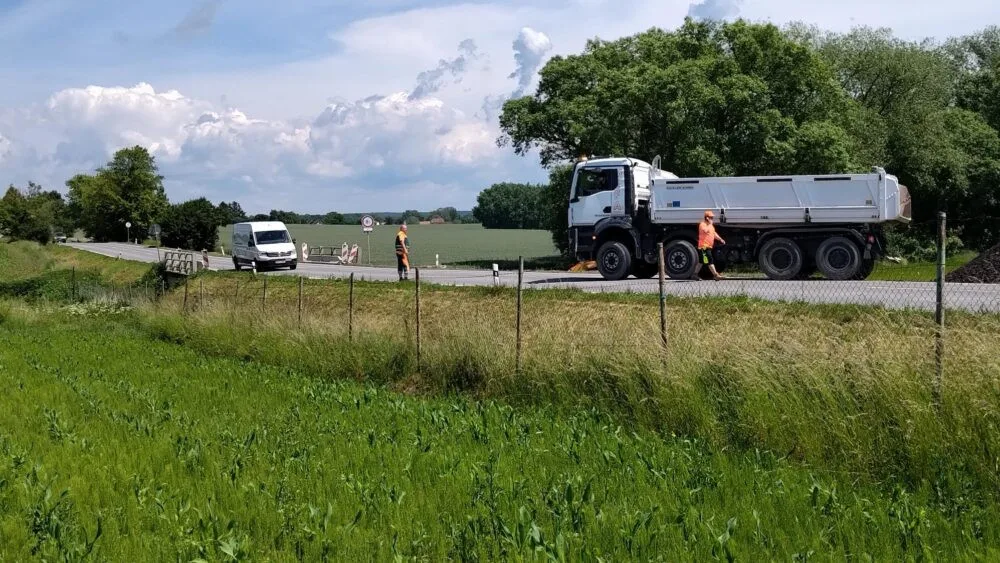 Rekonstrukce mostu mezi obcemi Pševes a Kopidlno