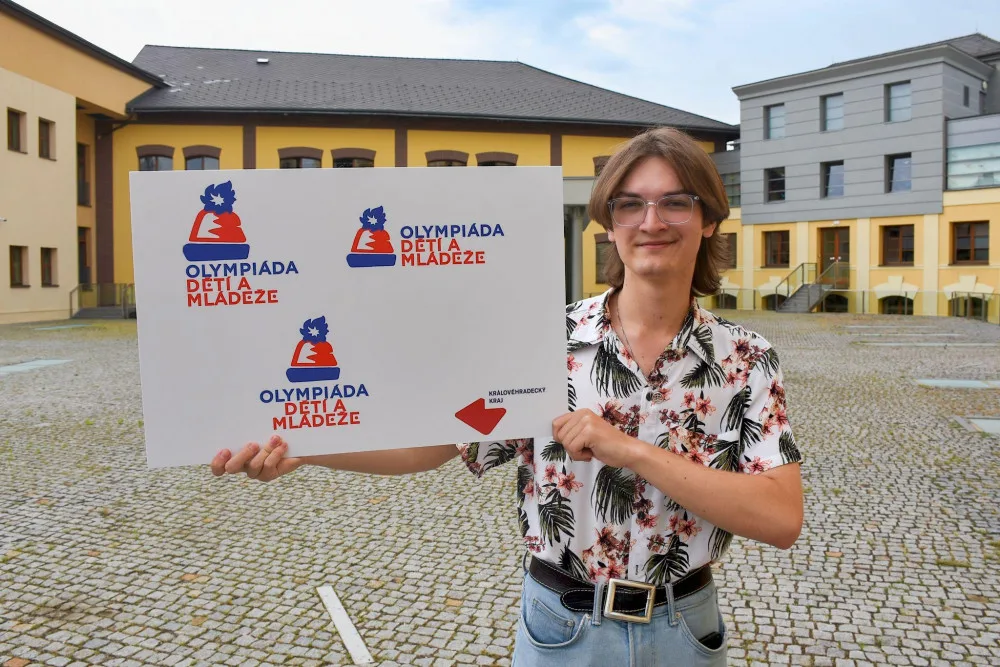 Zimní olympiáda ve Špindlerově Mlýně má své logo. Autorem je student z Trutnova