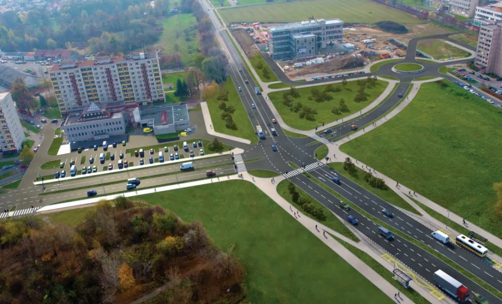 Přestavba křižovatky Mileta v Hradci Králové má stavební povolení