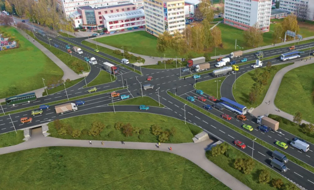 Přestavba křižovatky Mileta v Hradci Králové má stavební povolení