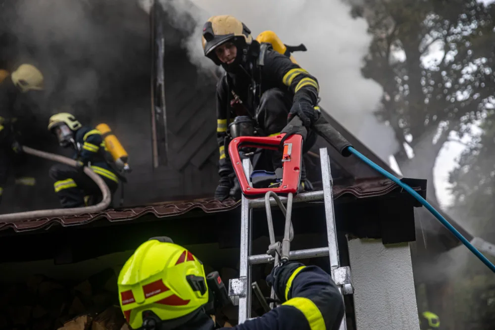 V Luisině údolí v Orlických horách shořela chalupa. Škoda je téměř pět milionů korun