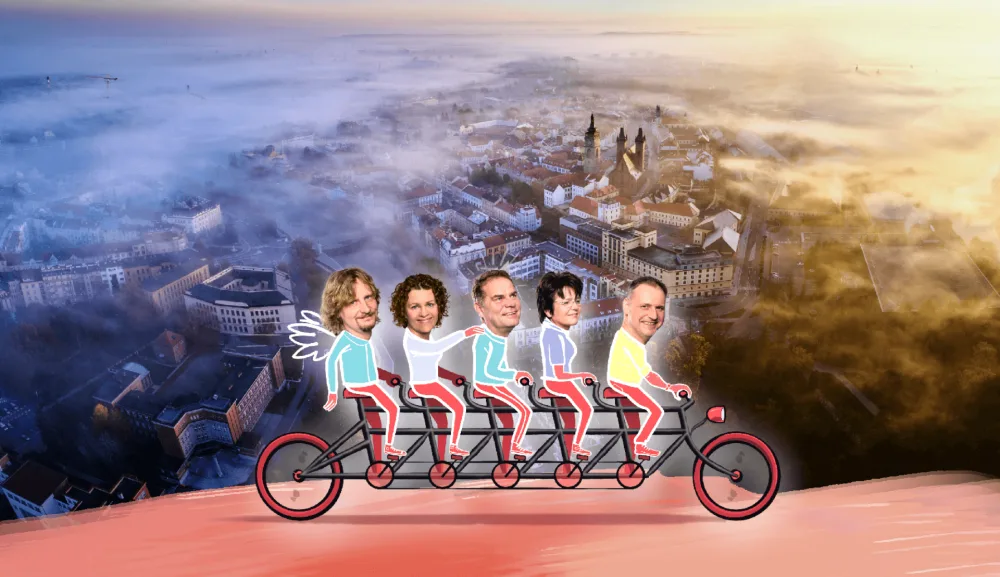 Nová hradecká občanská kandidátka Rozvíjíme Hradec. V čem jsme zkrátka jiní.