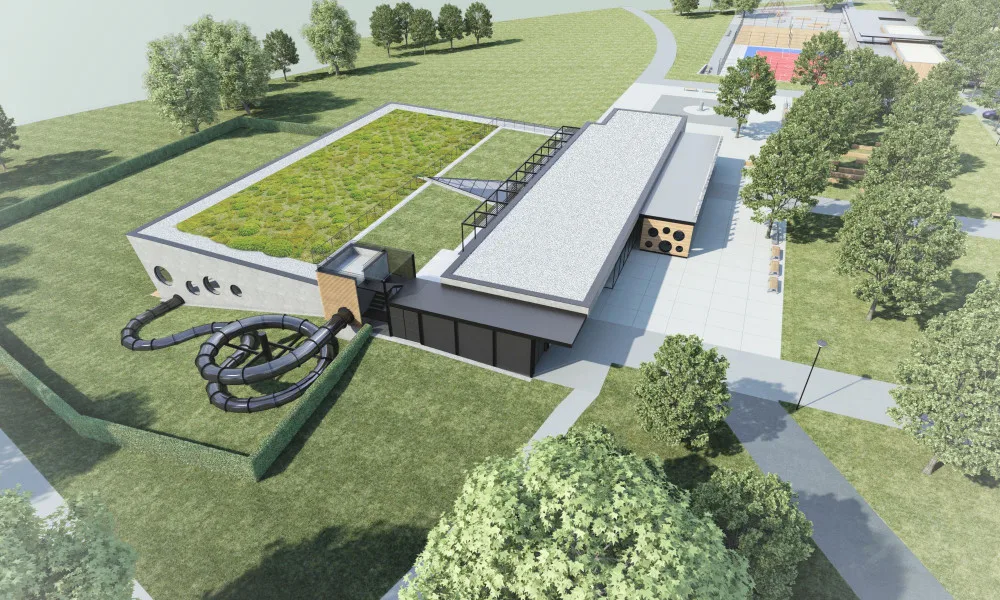 Stavba bazénu ve Vrchlabí za 188 milionů je téměř hotová. Otevřít by měl v prosinci