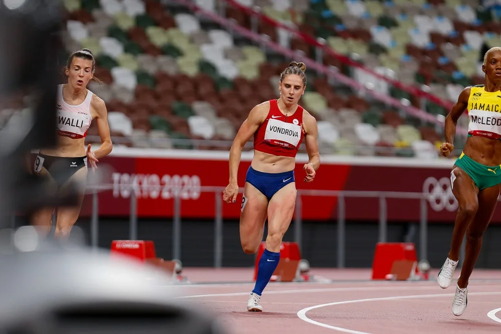 Lada Vondrová na olympijských hrách v Tokiu