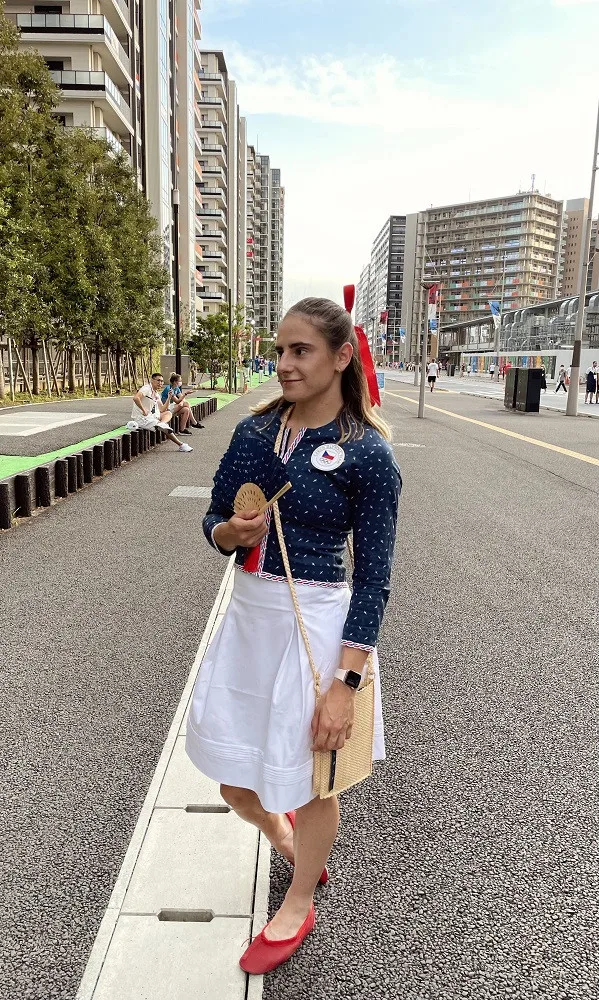 Lada Vondrová na olympijských hrách v Tokiu