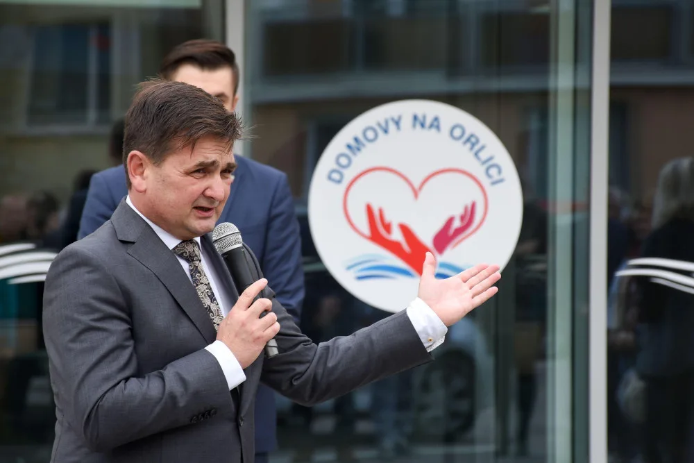Otevření domova pro seniory v Borohrádku