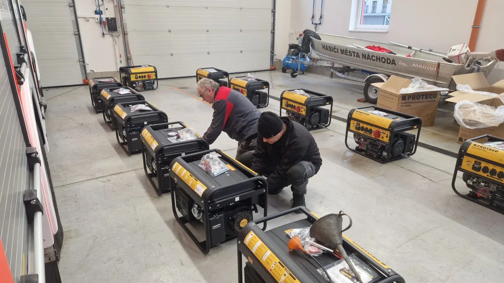 Náchod vybral sbírkový účet pro Ukrajinu a nakoupil elektrocentrály. Poputují do partnerského města