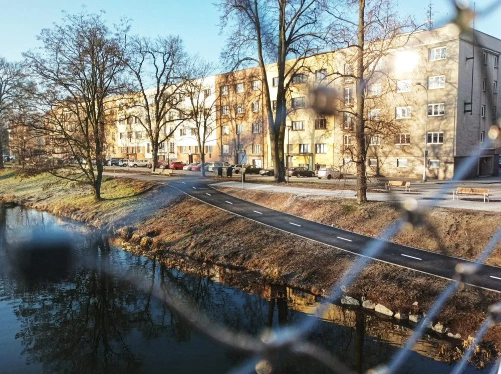 Hradecká radnice dnes otevřela novou lávku přes Labe u Aldisu. Stála 175 milionů korun