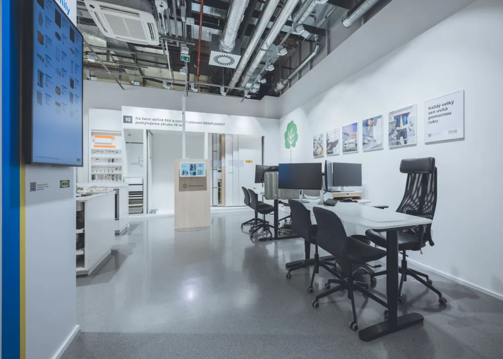 IKEA otevřela plánovací studio v Hradci Králové
