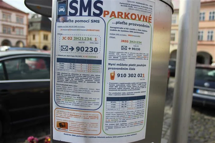 Parkovné v Jičíně půjde platit snadněji přes mobilní aplikace