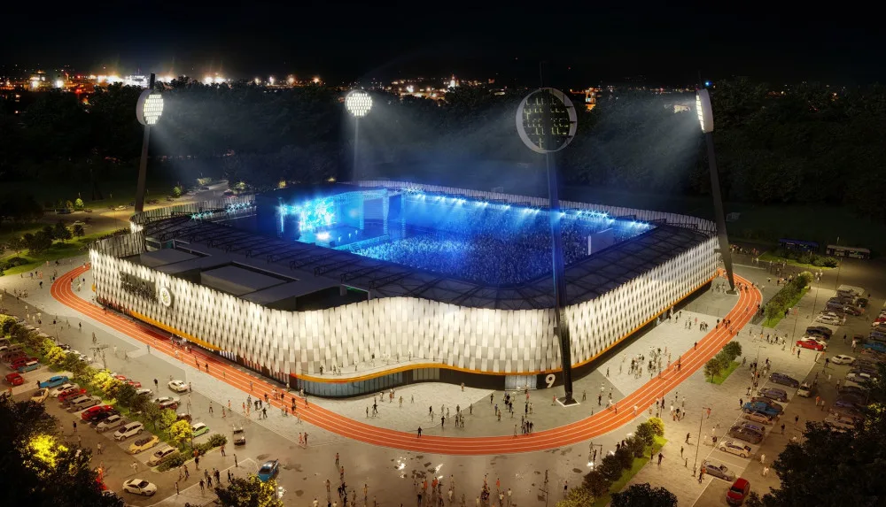 Stadion v Hradci bude mít měsíc zpoždění, hotový bude do konce července