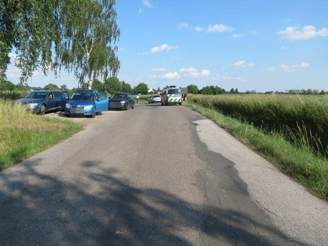Dopravní nehoda motocyklisty u Třebovětic