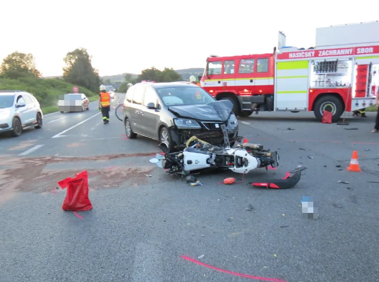 Během víkendu v kraji havarovalo sedm motorkářů. Za polovinu všech nehod můžou sami motorkáři