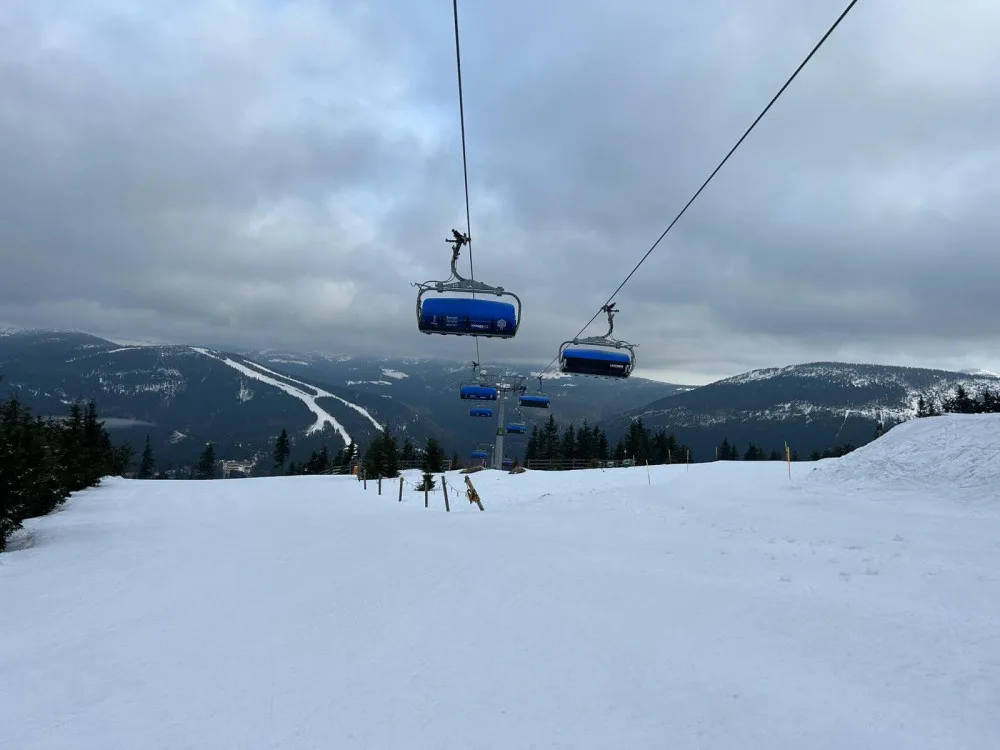 zima, skiareál, SkiResort, lyžování, ČR, Špindlerův Mlýn