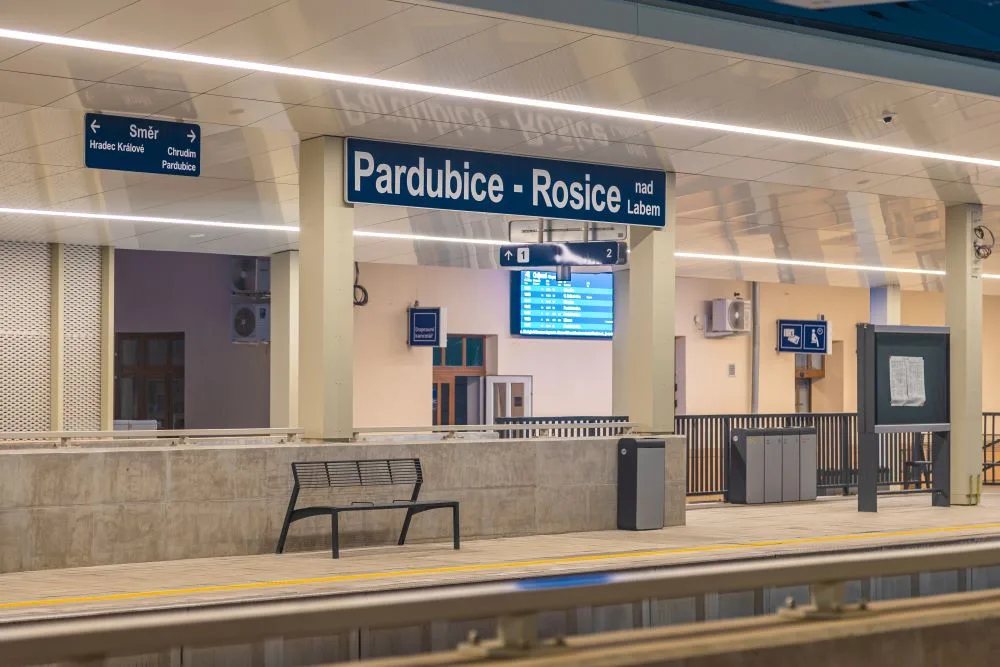 Žst. Pardubice – Rosice nad Labem | foto: David Jančík © Ministerstvo dopravy